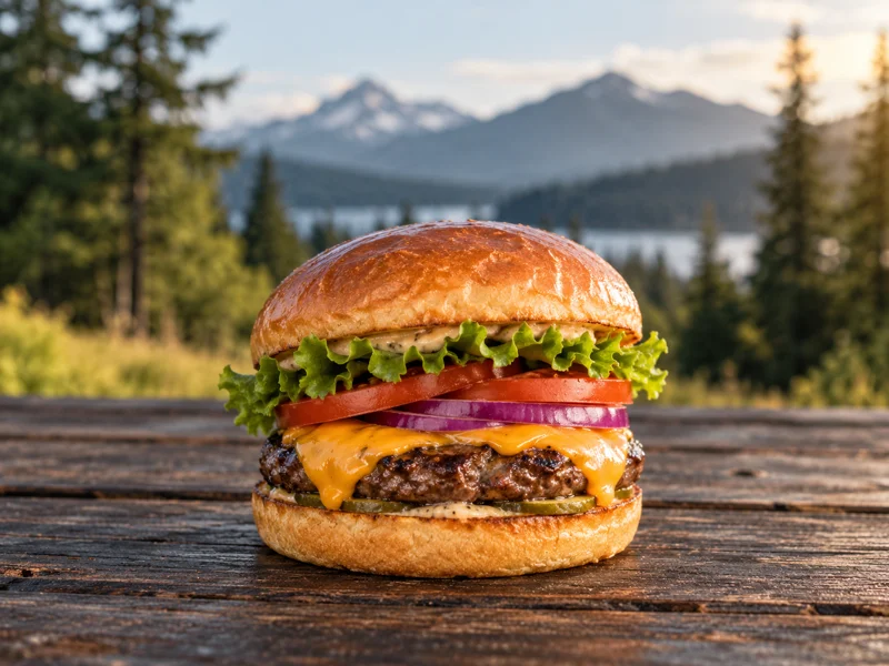 Illustrative image of Cheeseburger