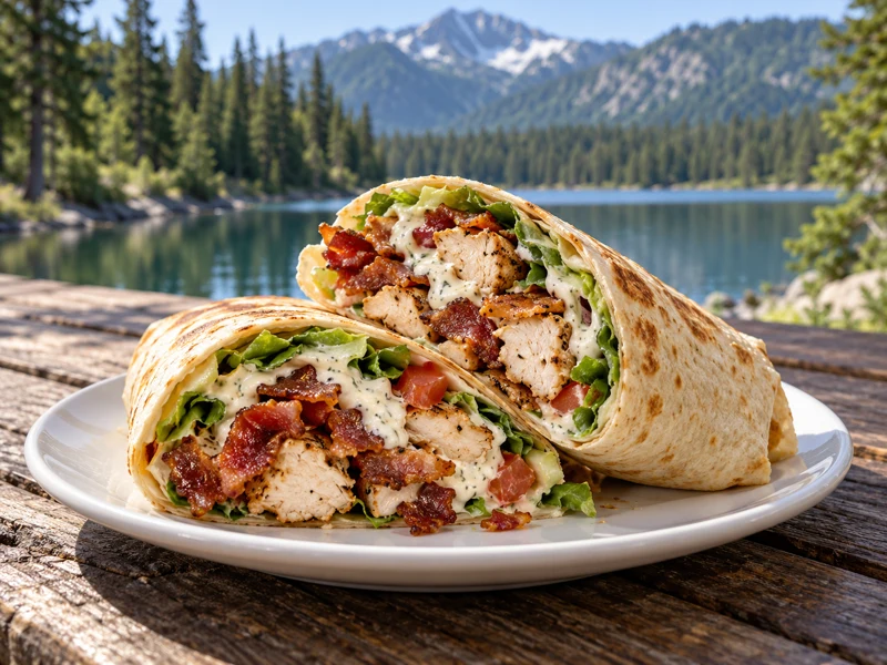 Illustrative image of Chicken Bacon Ranch Wrap