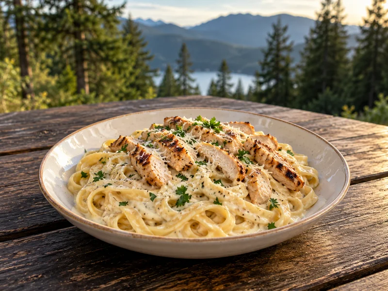 Illustrative image of Chicken Fettuccine