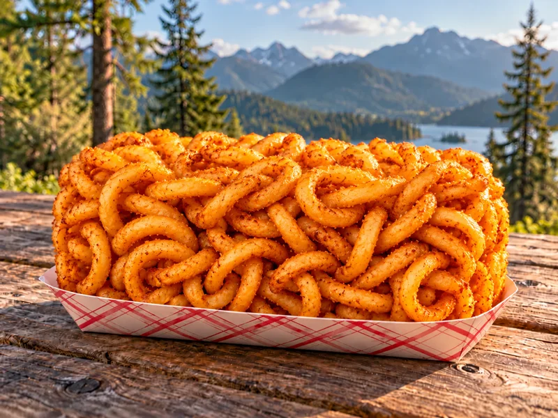 Illustrative image of Large Brick of Curly Fries