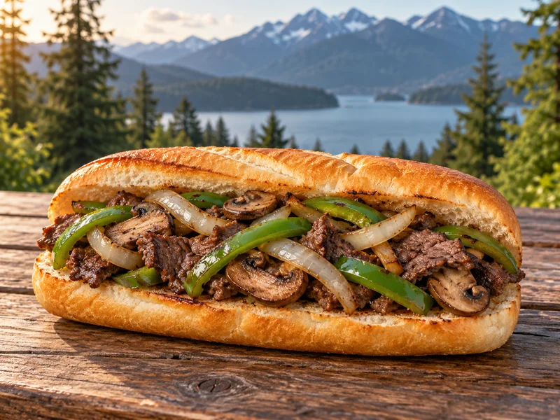 Illustrative image of Philly Steak Sandwich