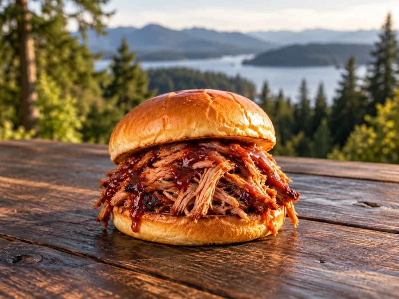 Illustrative image of Pulled Pork Sandwich