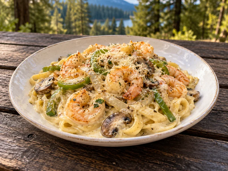 Illustrative image of Shrimp Fettuccine
